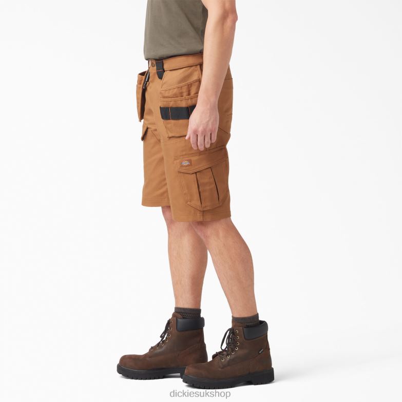 Traeger Ultimate Grilling Shorts 11\" Men Dickies Brown Duck (BD) 88T84472 Apparel