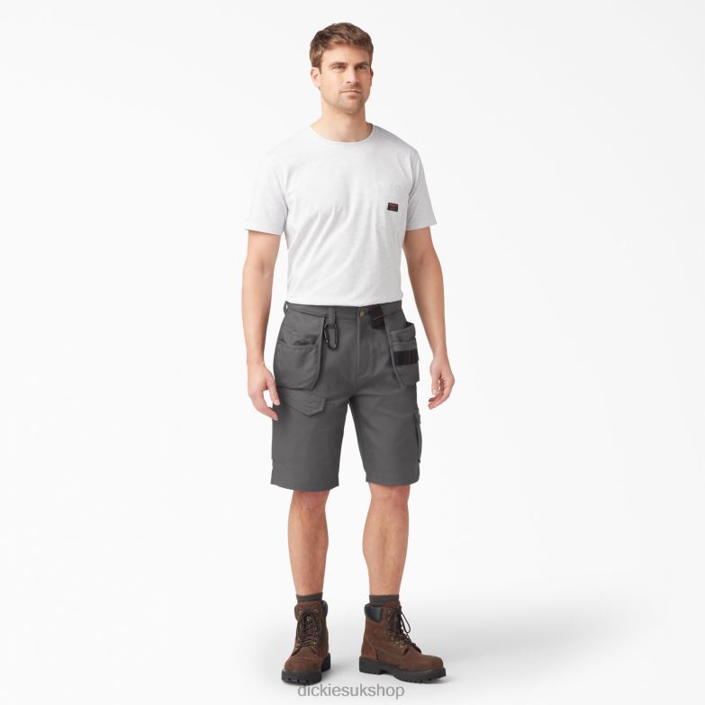Traeger Ultimate Grilling Shorts 11\" Men Dickies Slate Gray (SL) 88T84473 Apparel