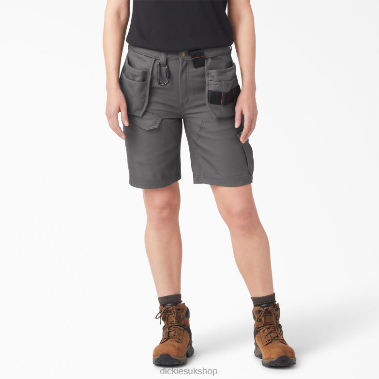 Traeger Ultimate Grilling Shorts 9" Women Dickies Slate Gray (SL) 88T842257 Apparel