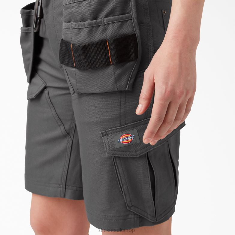 Traeger Ultimate Grilling Shorts 9\" Women Dickies Slate Gray (SL) 88T842257 Apparel