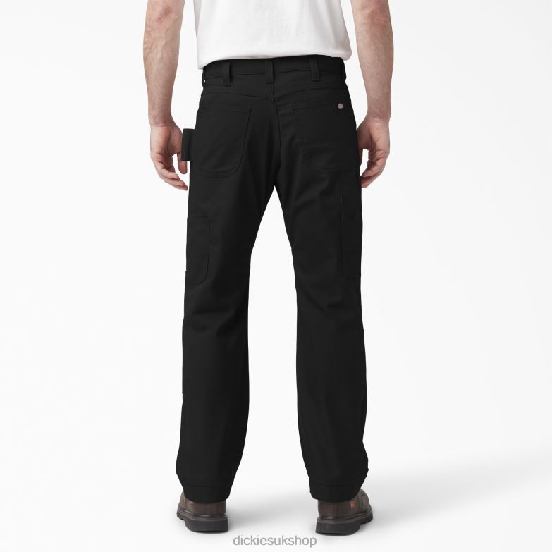 DuraTech Renegade FLEX Duck Pants Men Dickies Black (BK) 88T84300 Apparel