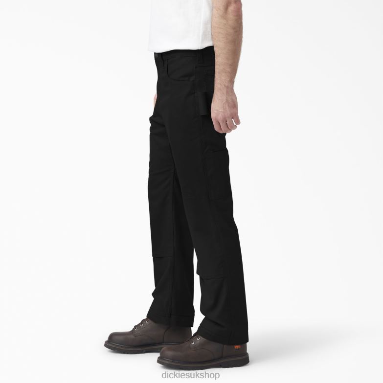 DuraTech Renegade FLEX Duck Pants Men Dickies Black (BK) 88T84300 Apparel
