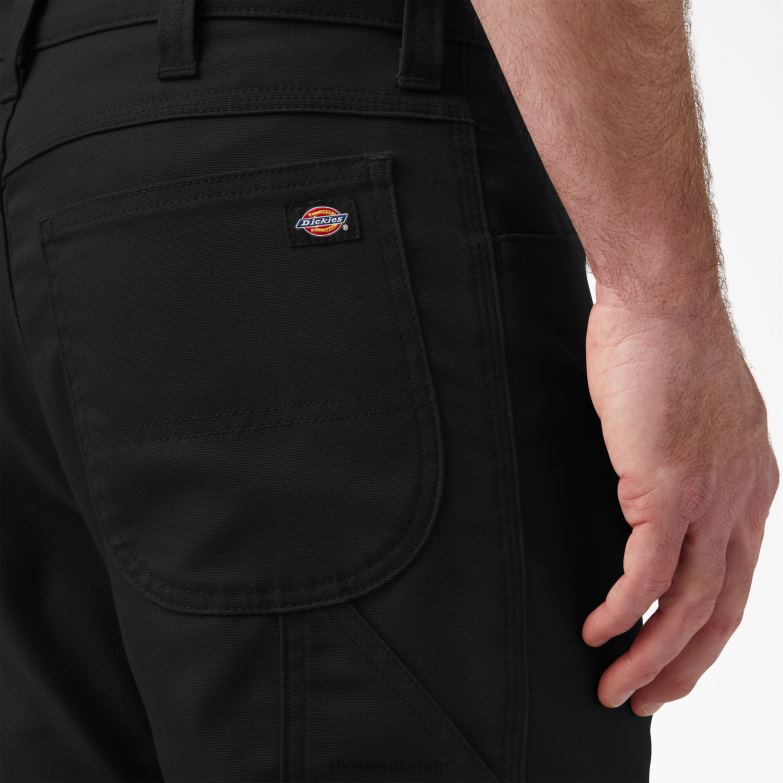 DuraTech Renegade FLEX Duck Pants Men Dickies Black (BK) 88T84300 Apparel