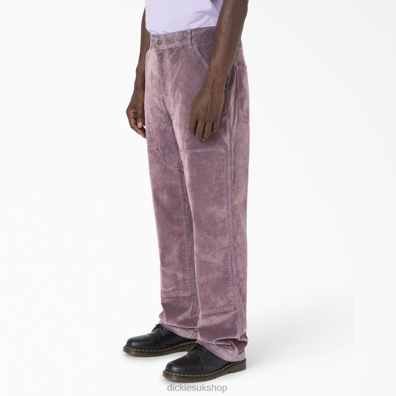 Opening Ceremony Flock Double Knee Utility Jeans Men Dickies Lilac (LC) 88T84284 Apparel