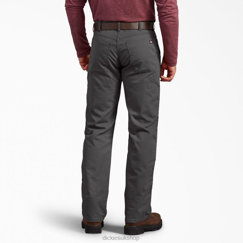 Regular Fit Duck Double Knee Pants Men Dickies Stonewashed Gray (SSL) 88T84199 Apparel