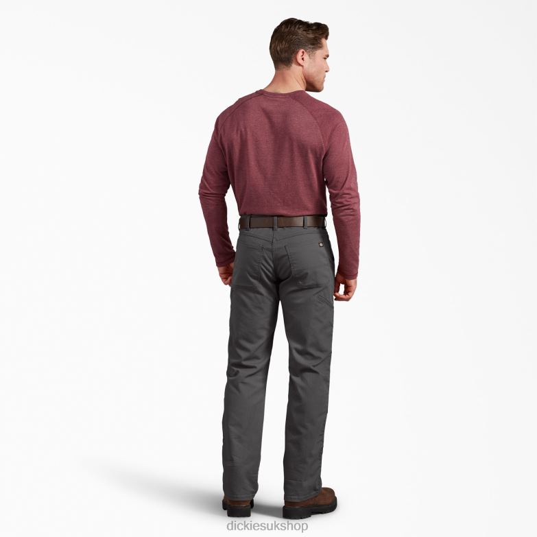 Regular Fit Duck Double Knee Pants Men Dickies Stonewashed Gray (SSL) 88T84199 Apparel