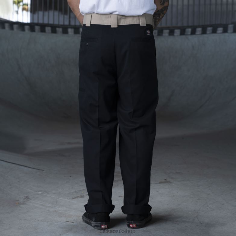 Ronnie Sandoval Double Knee Pants Men Dickies Black/Desert Sand Color Block (BDC) 88T84233 Apparel