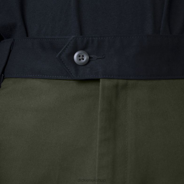 Ronnie Sandoval Double Knee Pants Men Dickies Olive Green/Black Color Block (OAC) 88T84235 Apparel