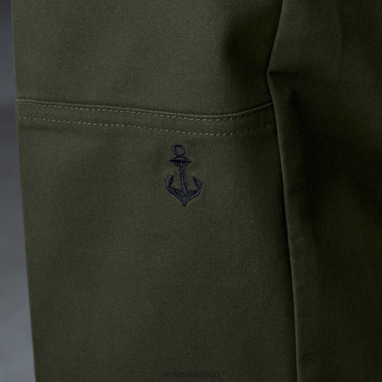 Ronnie Sandoval Double Knee Pants Men Dickies Olive Green/Black Color Block (OAC) 88T84235 Apparel