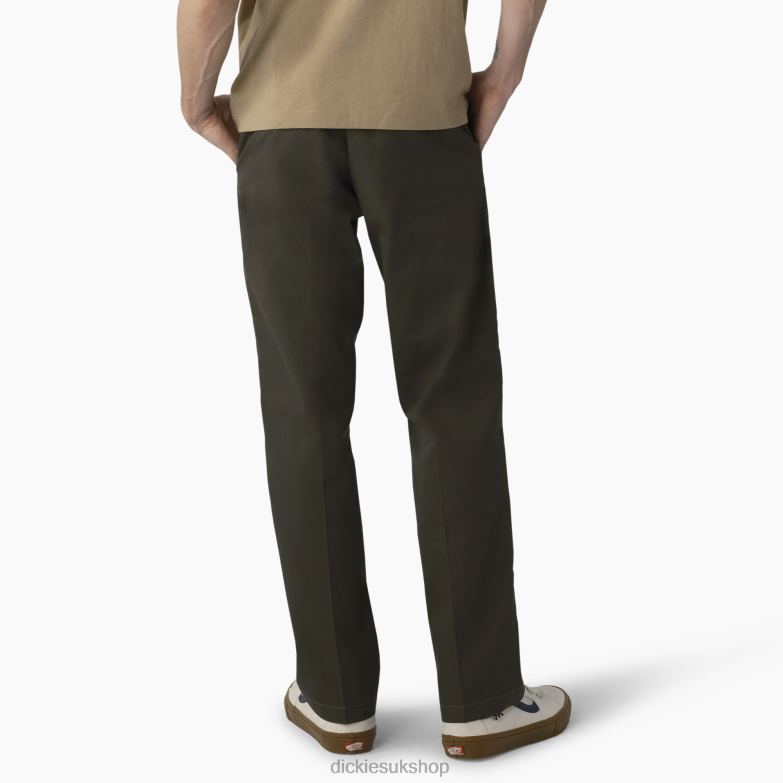 Skateboarding Double Knee Pants Men Dickies Olive Green (OG) 88T84163 Apparel