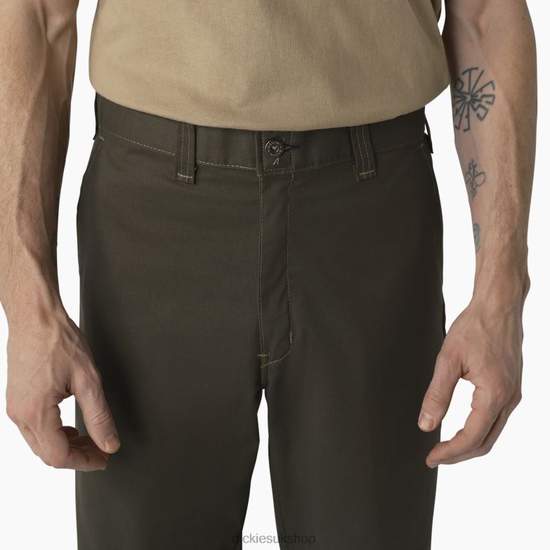 Skateboarding Double Knee Pants Men Dickies Olive Green (OG) 88T84163 Apparel