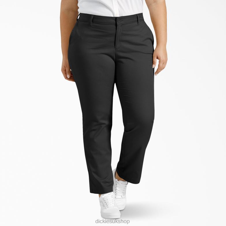 Plus Slim Fit Straight Leg Pants Women Dickies Regular 88T841893 Apparel