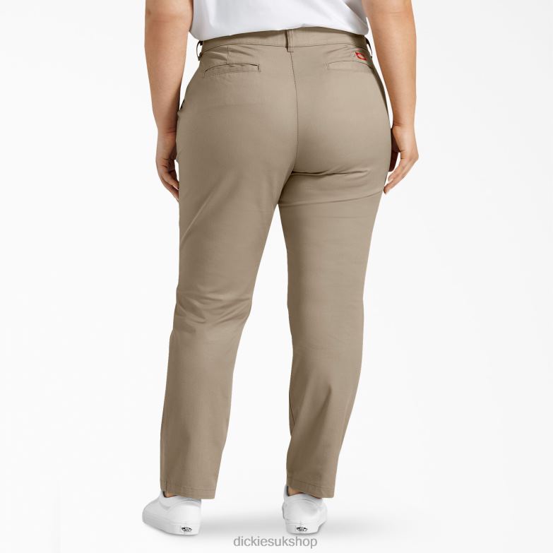 Plus Slim Fit Straight Leg Pants Women Dickies Regular 88T841894 Apparel