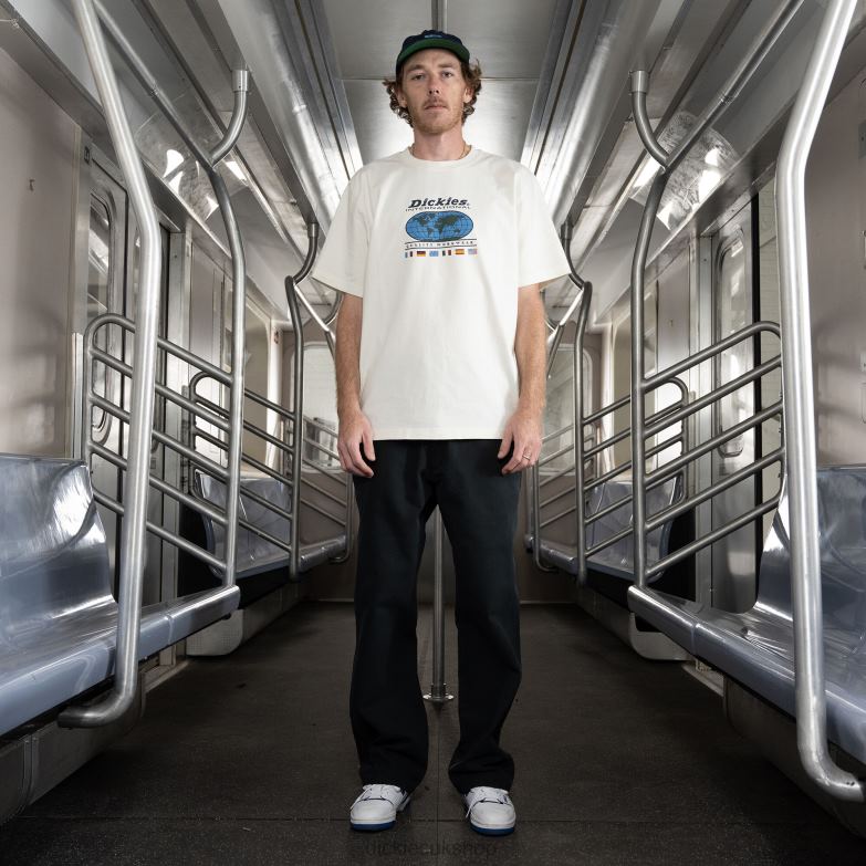 Jake Hayes Relaxed Fit Duck Pants Men Dickies Stonewashed Black (SBK) 88T8450 Apparel
