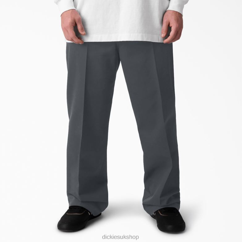 Jamie Foy Loose Fit Pants Men Dickies Charcoal Gray (CH) 88T84195 Apparel