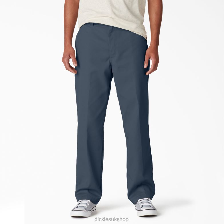Skateboarding Regular Fit Twill Pants Men Dickies Airforce Blue (AF) 88T8453 Apparel