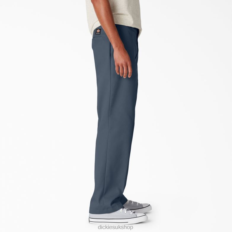 Skateboarding Regular Fit Twill Pants Men Dickies Airforce Blue (AF) 88T8453 Apparel