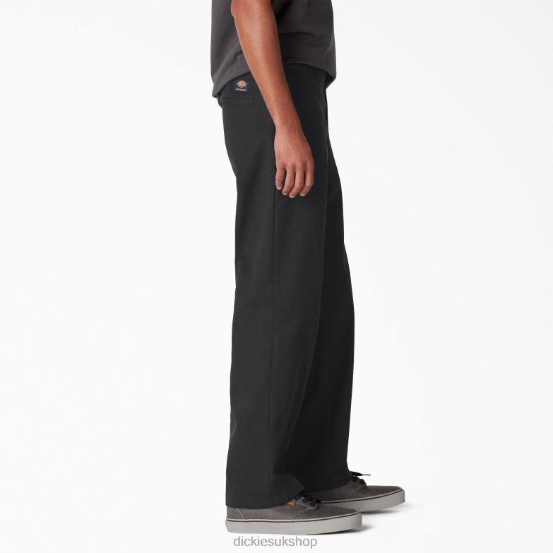 Skateboarding Regular Fit Twill Pants Men Dickies Black (BK) 88T8455 Apparel