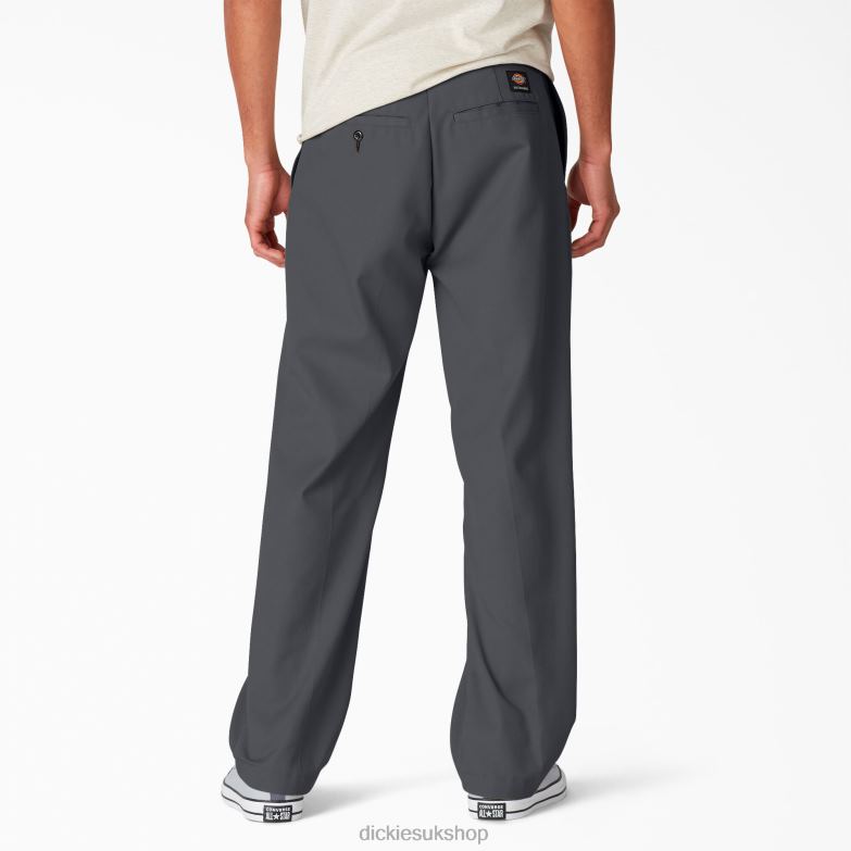 Skateboarding Regular Fit Twill Pants Men Dickies Charcoal Gray (CH) 88T8456 Apparel