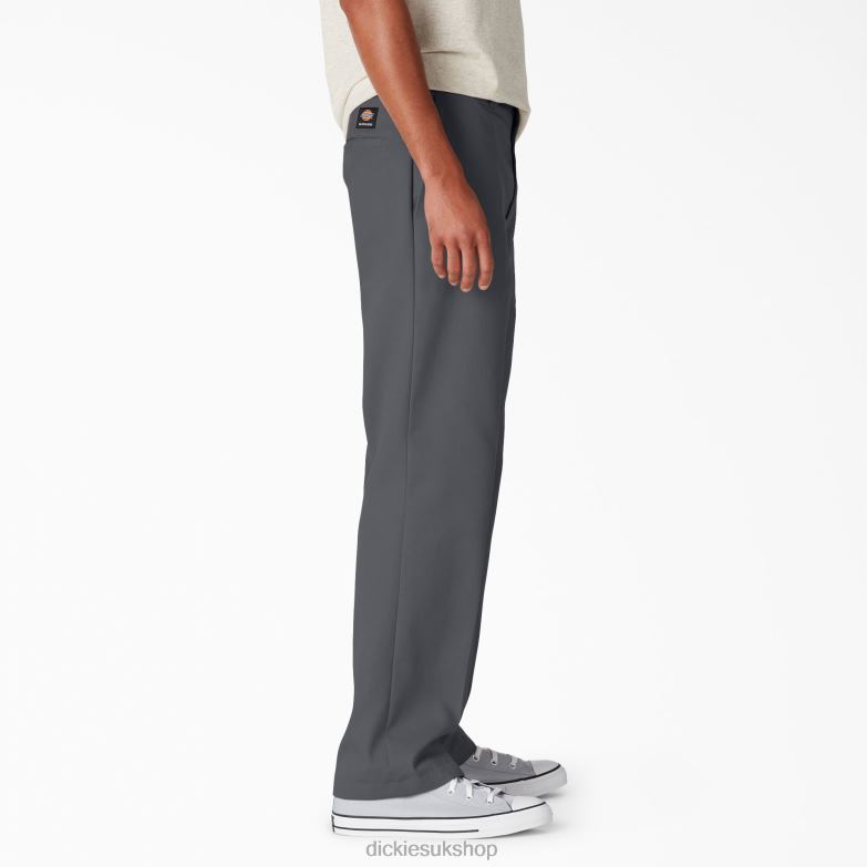 Skateboarding Regular Fit Twill Pants Men Dickies Charcoal Gray (CH) 88T8456 Apparel