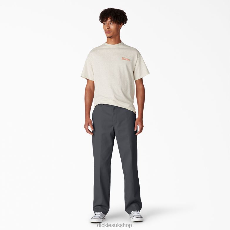 Skateboarding Regular Fit Twill Pants Men Dickies Charcoal Gray (CH) 88T8456 Apparel