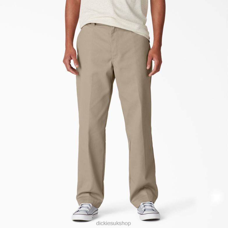 Skateboarding Regular Fit Twill Pants Men Dickies Desert Sand (DS) 88T8457 Apparel
