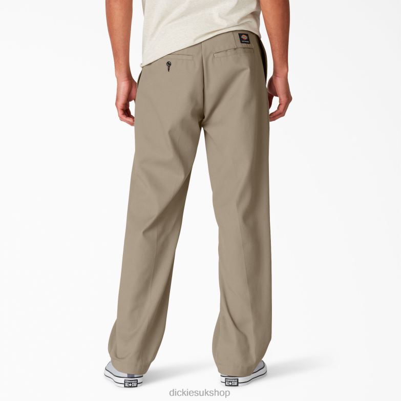 Skateboarding Regular Fit Twill Pants Men Dickies Desert Sand (DS) 88T8457 Apparel