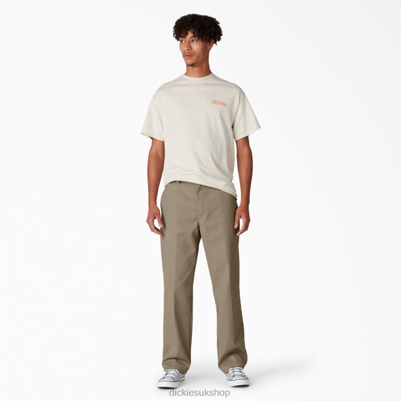 Skateboarding Regular Fit Twill Pants Men Dickies Desert Sand (DS) 88T8457 Apparel
