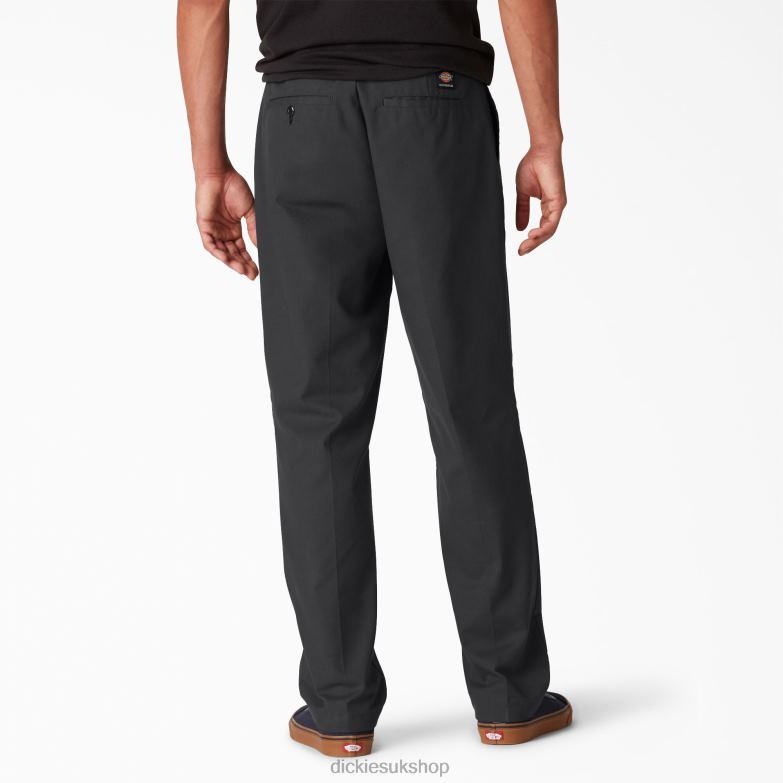 Skateboarding Slim Fit Pants Men Dickies Black (BK) 88T84100 Apparel