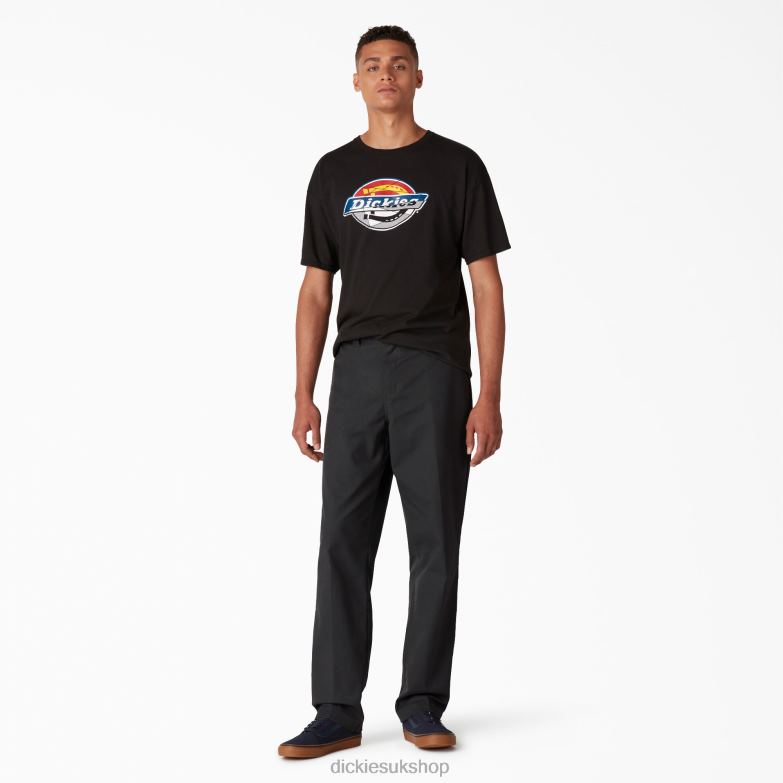 Skateboarding Slim Fit Pants Men Dickies Black (BK) 88T84100 Apparel