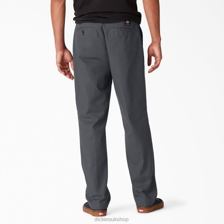 Skateboarding Slim Fit Pants Men Dickies Charcoal Gray (CH) 88T84102 Apparel