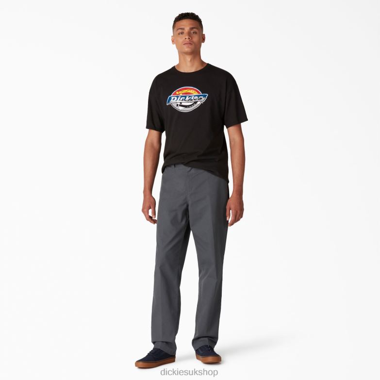 Skateboarding Slim Fit Pants Men Dickies Charcoal Gray (CH) 88T84102 Apparel