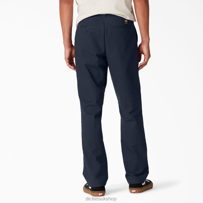 Skateboarding Slim Fit Pants Men Dickies Dark Navy (DN) 88T84103 Apparel