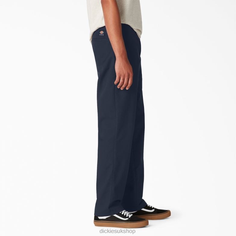 Skateboarding Slim Fit Pants Men Dickies Dark Navy (DN) 88T84103 Apparel