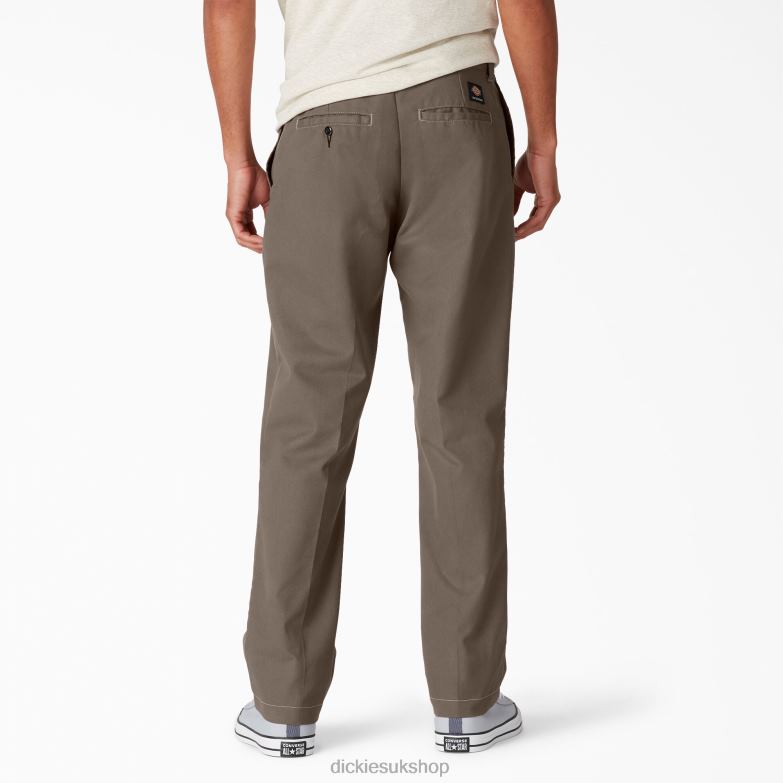 Skateboarding Slim Fit Pants Men Dickies Mushroom Contrast Topstitch (TSM) 88T84107 Apparel
