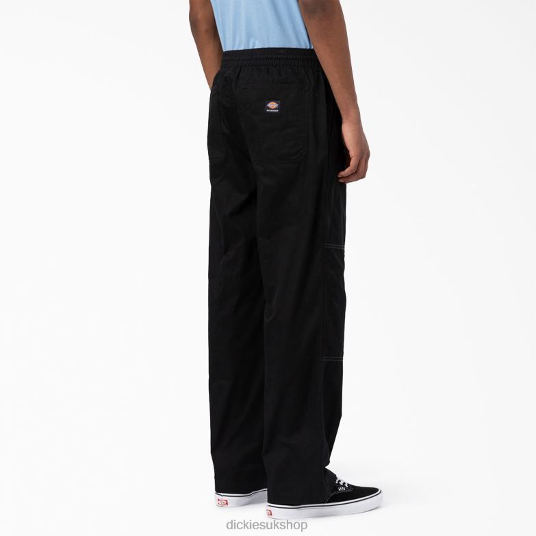 Skateboarding Summit Chef Pants Men Dickies Black (BKX) 88T84263 Apparel