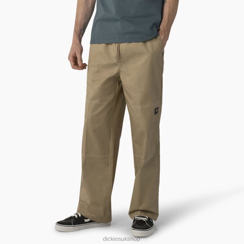 Skateboarding Summit Chef Pants Men Dickies Desert Sand (DS) 88T84264 Apparel