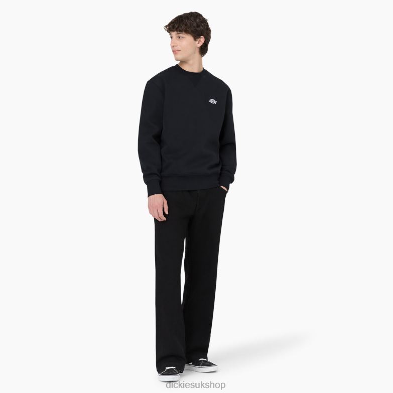 Skateboarding Wingville Loose Fit Jeans Men Dickies Black Denim (L9D) 88T84272 Apparel