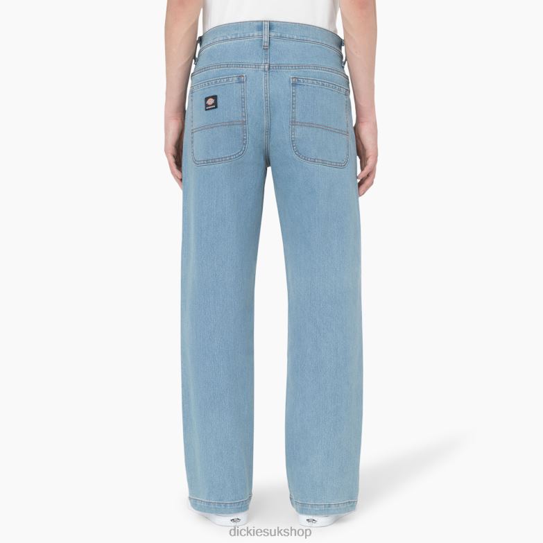 Skateboarding Wingville Loose Fit Jeans Men Dickies Light Denim (LTD) 88T84271 Apparel