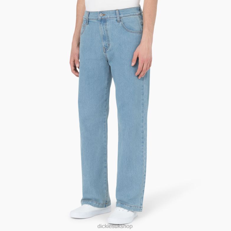 Skateboarding Wingville Loose Fit Jeans Men Dickies Light Denim (LTD) 88T84271 Apparel