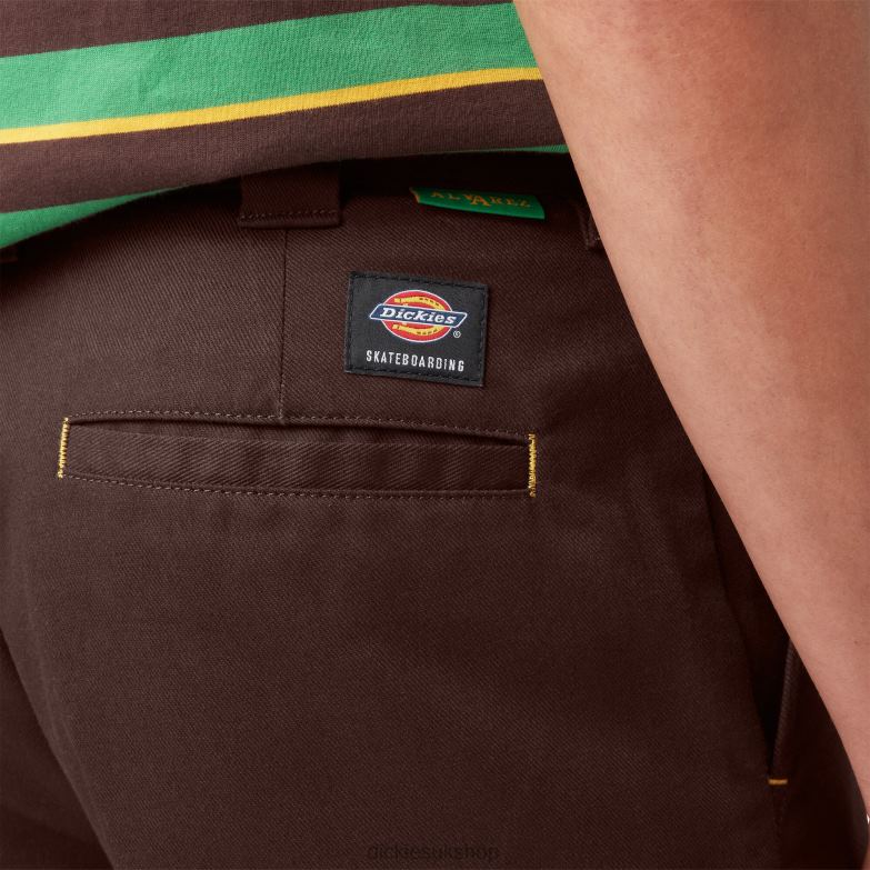 Vincent Alvarez Balam Pants Men Dickies Chocolate Brown (CB) 88T84285 Apparel