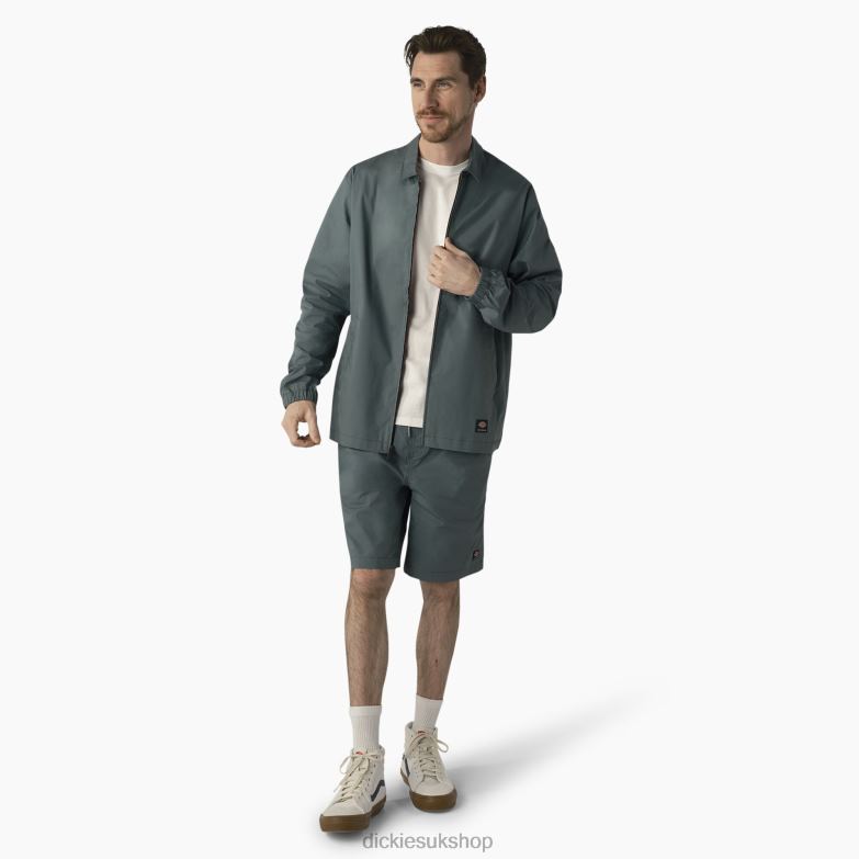 Skateboarding Grants Pass Shorts 9\" Men Dickies Lincoln Green (LN) 88T84465 Apparel