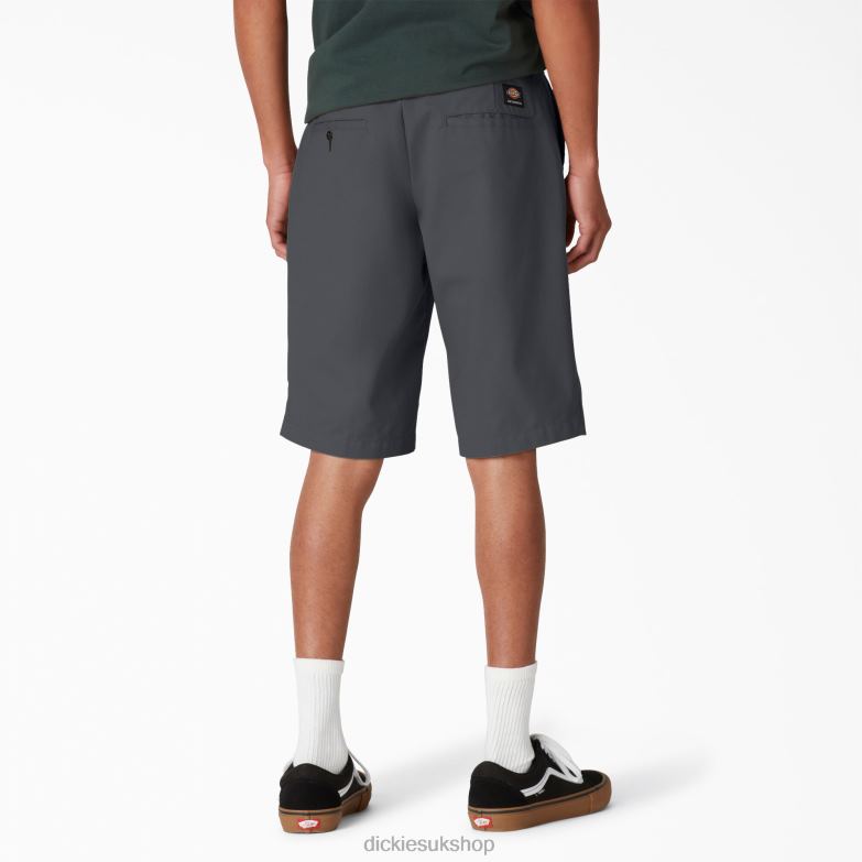 Skateboarding Slim Fit Shorts 11\" Men Dickies Charcoal Gray (CH) 88T84382 Apparel