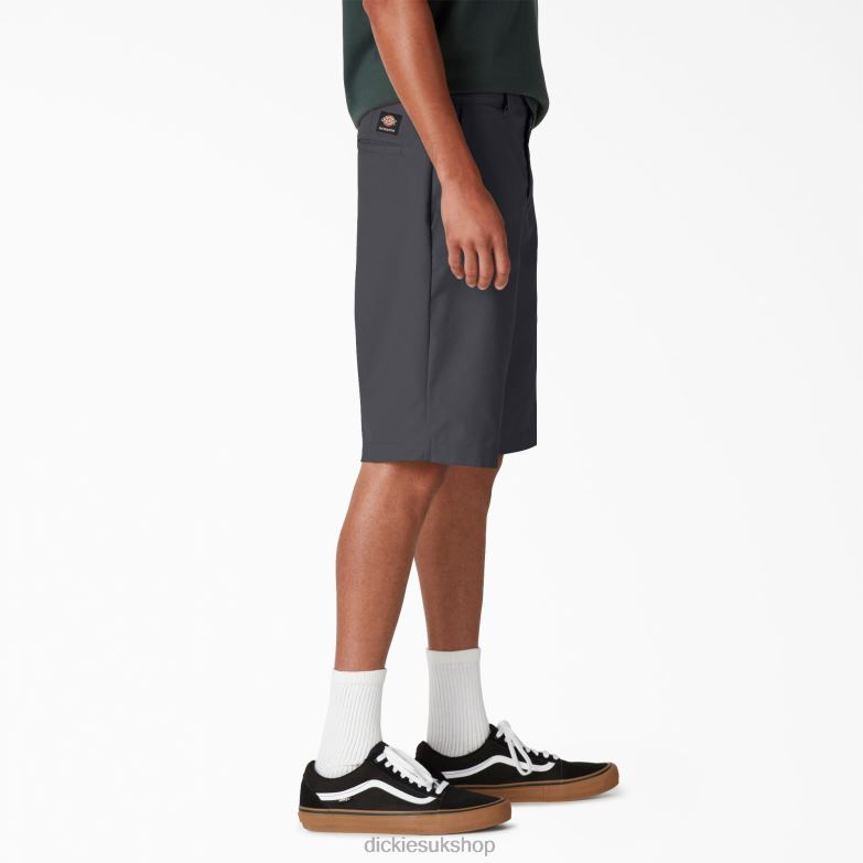 Skateboarding Slim Fit Shorts 11\" Men Dickies Charcoal Gray (CH) 88T84382 Apparel