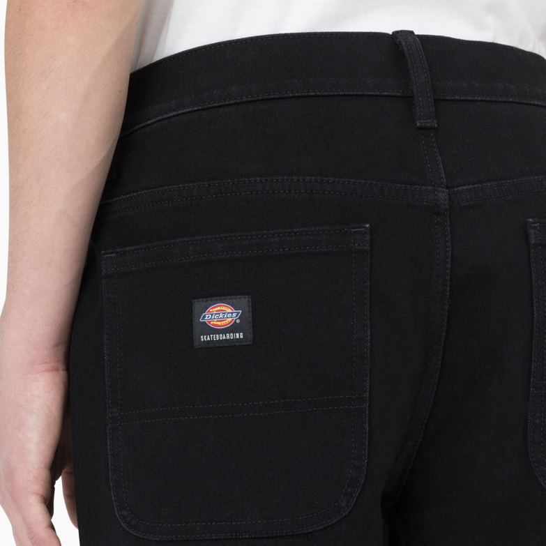 Skateboarding Wingville Shorts 11\" Men Dickies Black Denim (L9D) 88T84456 Apparel