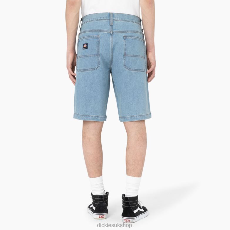 Skateboarding Wingville Shorts 11\" Men Dickies Light Denim (LTD) 88T84455 Apparel
