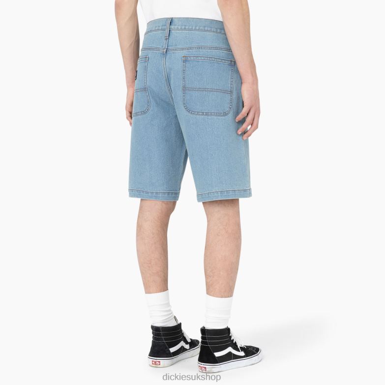 Skateboarding Wingville Shorts 11\" Men Dickies Light Denim (LTD) 88T84455 Apparel
