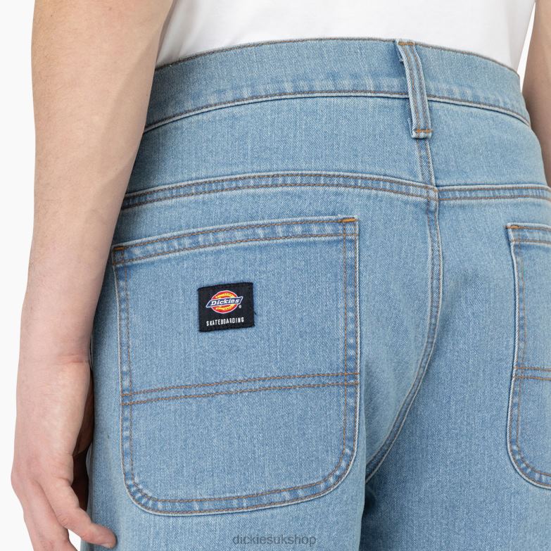 Skateboarding Wingville Shorts 11\" Men Dickies Light Denim (LTD) 88T84455 Apparel