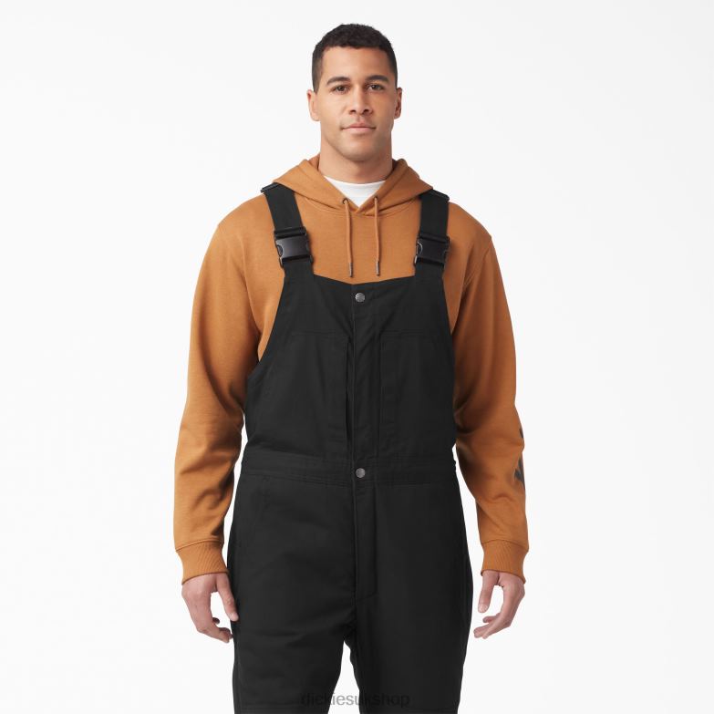 DuraTech Renegade FLEX Insulated Bib Overalls Men Dickies Black (BK) 88T841440 Apparel