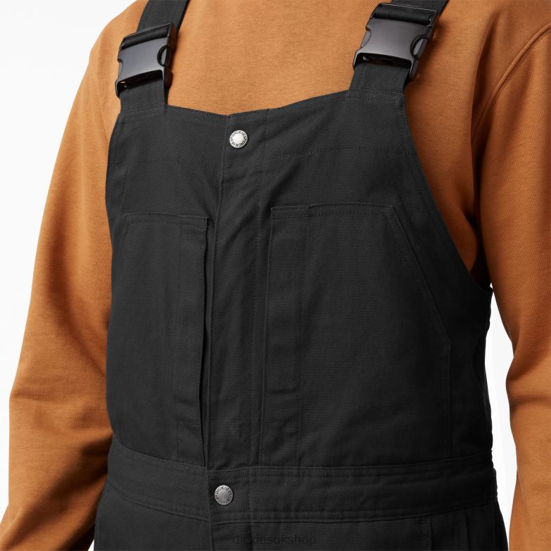 DuraTech Renegade FLEX Insulated Bib Overalls Men Dickies Black (BK) 88T841440 Apparel